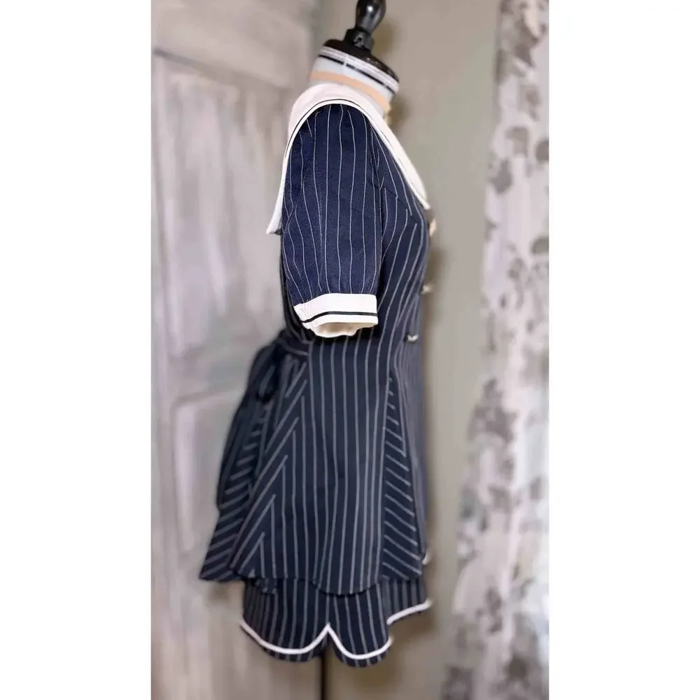 Secret Honey Sailor Set Up Blouse Shorts Jirai Kei Gyaru Shoujo Girl Japan
